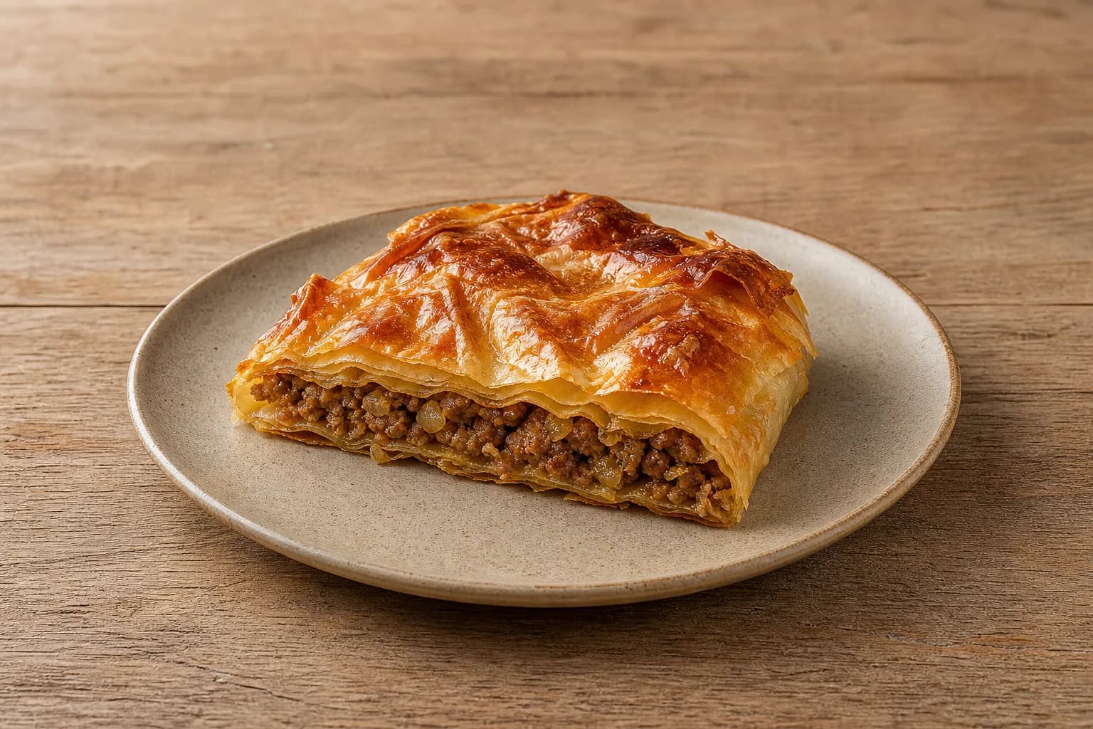 Easy Burek with Ground Beef